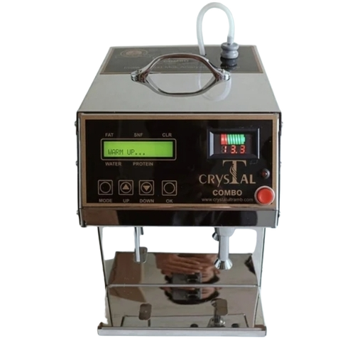 Crystal Milk Analyzer Combo - Color: Silver