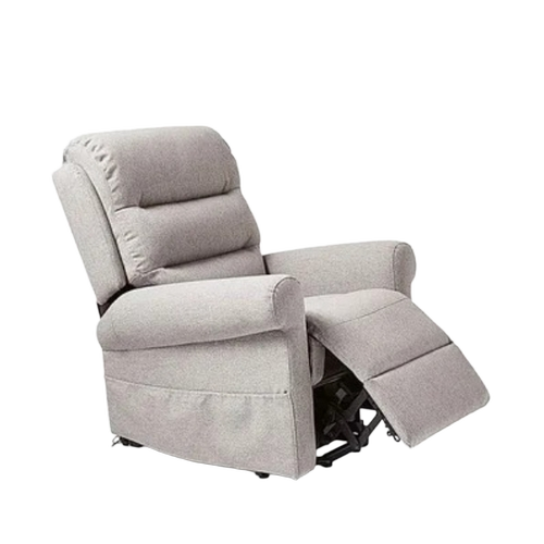 1 Seater Recliner Sofa - Color: White