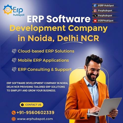 Best ERP Software Development Company in Noida | ERP Hubspot