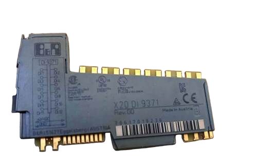 B&R X20 Di 9371 Digital Input Module X20Di9371 Rev G0 12 Channel 24Vdc Plc - Application: Marine Automation: Engine Control Room (Ecr) Alarm Monitoring Systems (Ams)