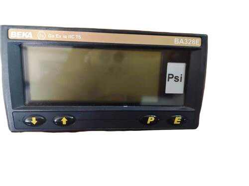 Beka Ba328E Intrinsically Safe Digital Panel Meter Loop Powered Indicator 4 To 20Ma - Application: Marine Cargo Control Room (Ccr) & Tankers: Direct Display Of Cargo Tank Pressure (Psi)