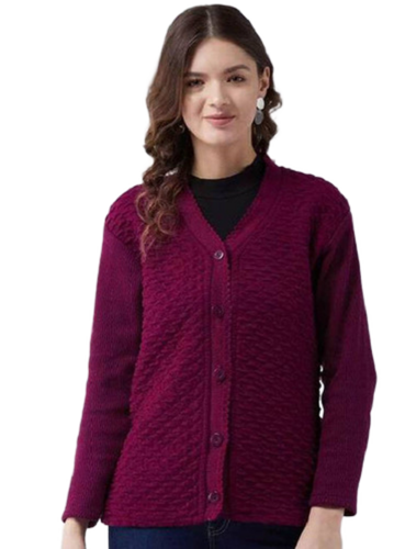 Ladies Sweater - Color: Purple