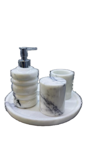 Marble Soap Dispenser - Surface Finishing: Polished