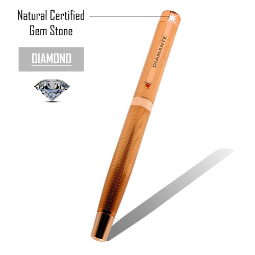 DIAMANTE A LA MODE Rose Gold Pen