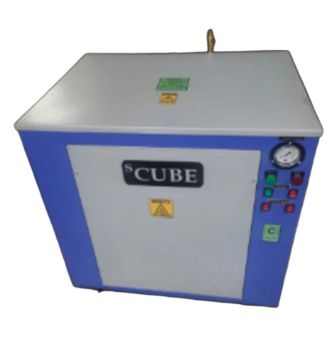 Electric Steam Boiler - Color: White And Blue