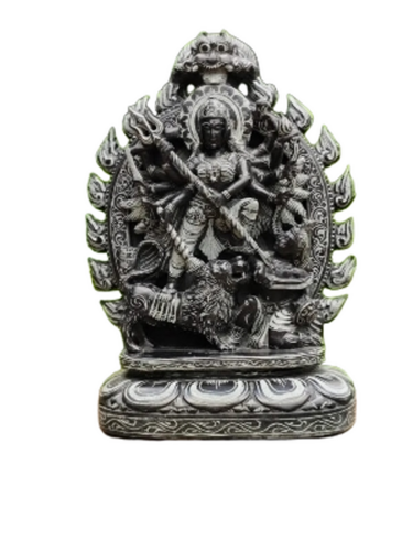 Stone Durga Statue - Feature: Washable