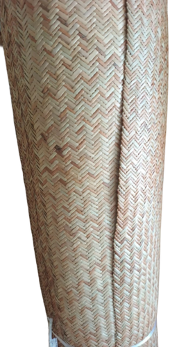 Bamboo Handmade Woven Prayer Mat - Color: Brown