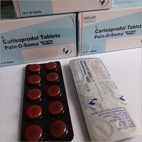 Pain O Soma 500 Mg Tablets Carisoprodol Tablets IP