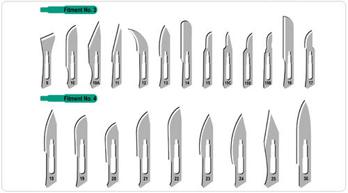 रस्ट प्रूफ सर्जिकल ब्लेड