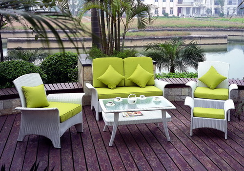 रतन लिविंग रूम सोफा सेट