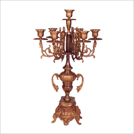 हस्तशिल्प पीतल मोमबत्ती धारक