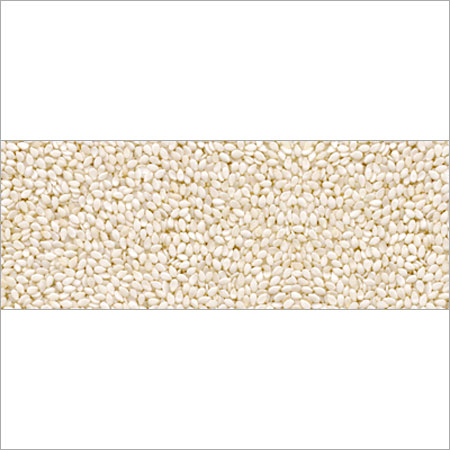 सफेद पौष्टिक छिलके वाले तिल के बीज