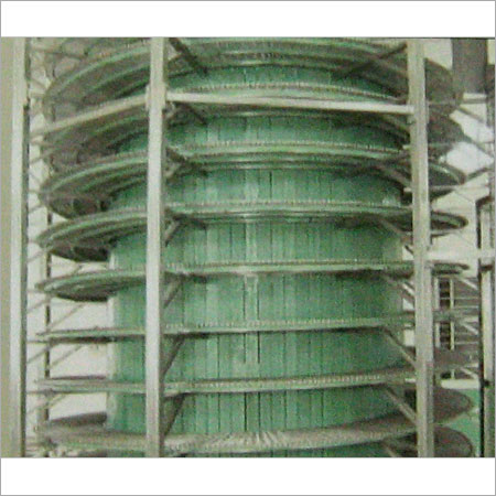 Spiral Conveyor - Multi-Functional Drying, Leavening, Cooling, and Freezing System | Energy Saving, Space Optimized, Easy Cleaning Access, Customizable Shapes and Speeds