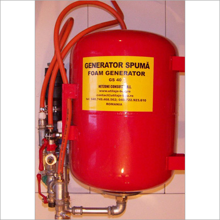 रेड कलर फोम जेनरेटर आवेदन: फायर स्टेशन