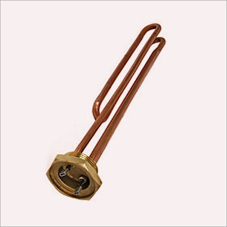 Immersion Heater - 230V A.C., 2Kw/3Kw Wattage, Brass Flanges 1.25"/2.25" | Durable Heat Generation