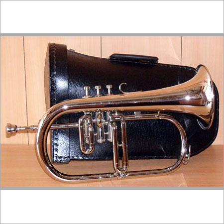 Chrome Plating Musical Flugel Horn - Premium Quality Silver Finish | Beautifully Designed, Cost Effective