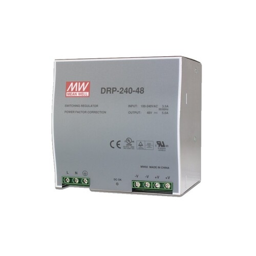 MEANWELL SMPS - Single/Dual/Triple/Quad Outputs, 5V to 48V with 0.6A to 100A Current Options, Switching Power Supplies, Indicators, Data Loggers & More