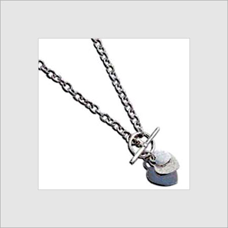 यूनीक फ़िनिश एंटीक सिल्वर चेन