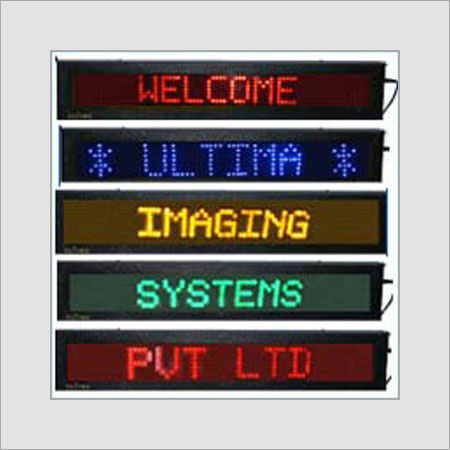 Led Scrolling Message Boards