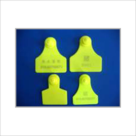 लेमन कलर इयर टैग