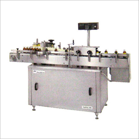 AUTOMATIC SELF ADHESIVE VERTICAL LABELLING MACHINE