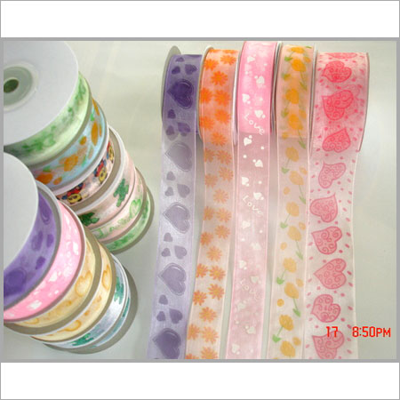 Satin Ribbon And Organza Ribbon