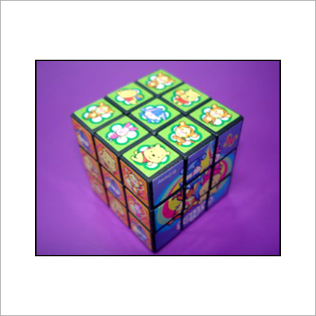 Printed Colorful Magic Cube