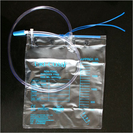 प्लास्टिक पारदर्शी मूत्र संग्रह बैग
