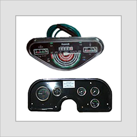 ब्लैक कलर पैनल क्लस्टर