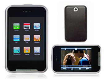 टच स्क्रीन Mp4 प्लेयर