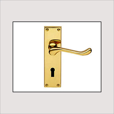 फ्लॉलेस फ़िनिश कांसा डोर हैंडल