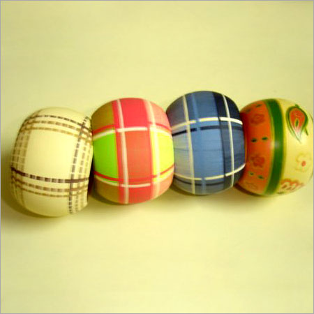 Various Colors Available Wooden Hand Painted Napkin Ring