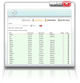 संपर्क प्रबंधन सॉफ्टवेयर