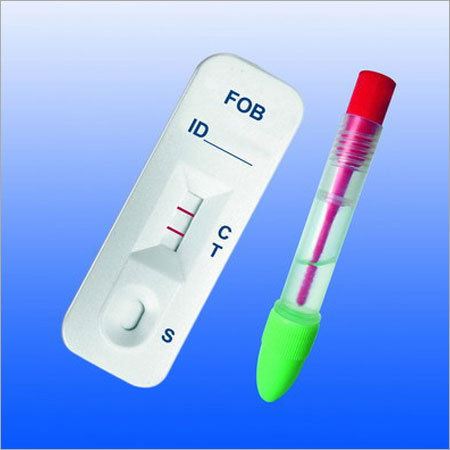 फेकल ऑकल्ट ब्लड (एफओबी) रैपिड टेस्ट किट