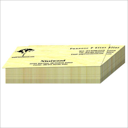 Wooden Perfumed Business Cards