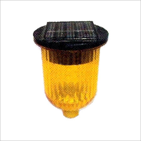 Yellow Color Solar Blinker