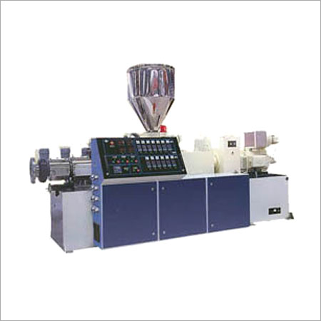 Grey Excellent Performance Twin Screw Extruder