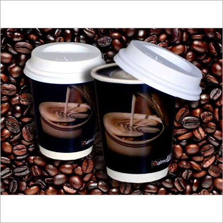 प्रिंटेड कॉफ़ी पेपर कप