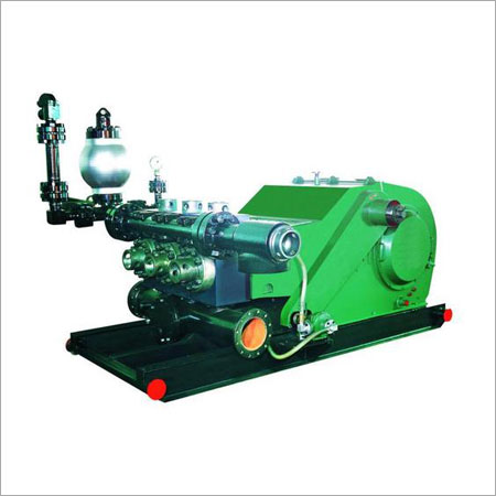 Mud Pump - Heavy-Duty Chrome-Iron Bi-Metal Liners, 500HP to 1600HP , Durable Eccentric Crankshafts and Built-In Lubrication System