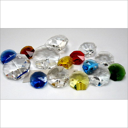 विविध रंग क्रिस्टल ऑक्टागन आकार: विभिन्न आकार उपलब्ध हैं