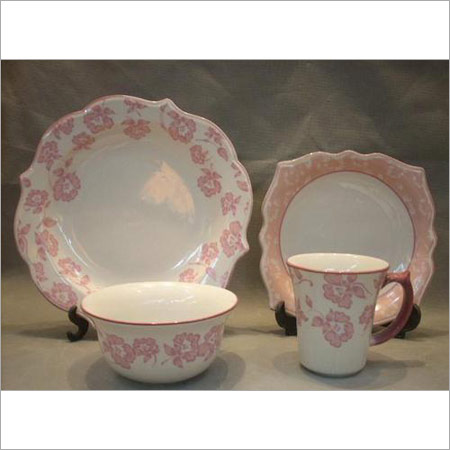 सिरेमिक स्टोनवेयर 16 पीस डिनर सेट