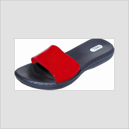 Ladies Slipper With PVC Strap