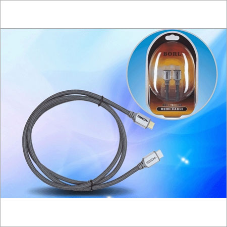 ब्लैक कलर एचडीएमआई केबल की लंबाई: विभिन्न लंबाई उपलब्ध हैं इंच (इंच)