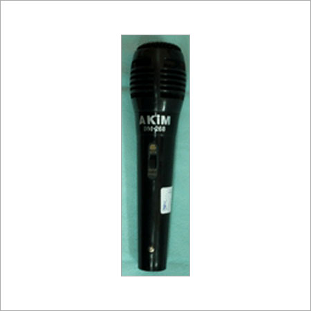 Black Color Wire Microphone