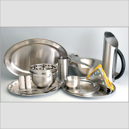 Stainless Steel Dinner Set