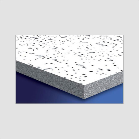 Mineral Fiber Acoustic Ceiling Board - Wet-Formed Mineral Fibre, 300x600mm to 600x1200mm Sizes , Excellent Sound Isolation and Fire-Proof Properties