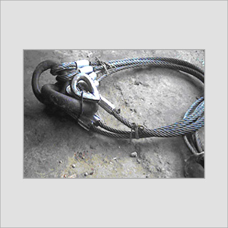 Steel Wire Rope Sling - 1 Ton to 200 Ton Capacity | Custom Length & Diameter Requirements