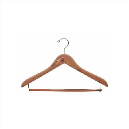 Cedar Suit Hanger with Locking Bar