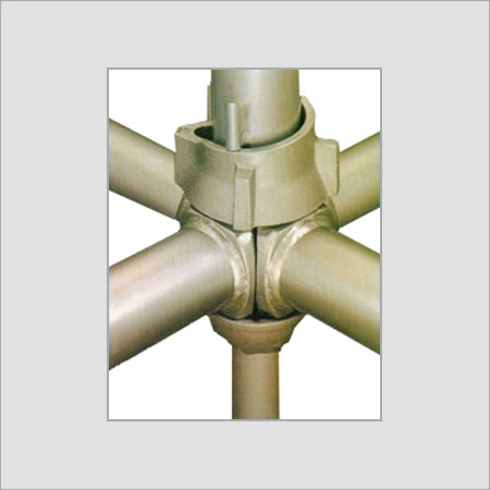Metal Cuplock Scaffolding System - 10-20mm Thick, 3-5ft Length | Anti-Corrosive, Durable, High-Quality Polished Metal