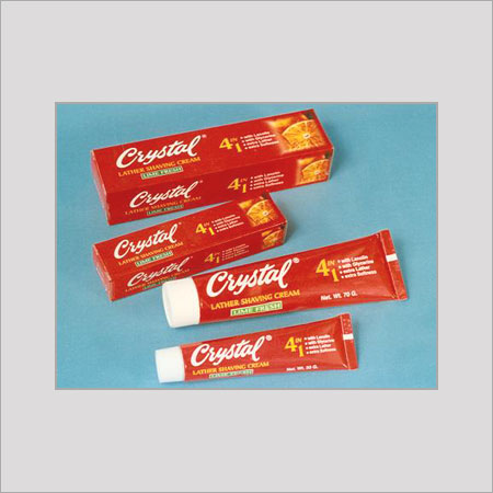 क्रिस्टल झाग शेविंग क्रीम